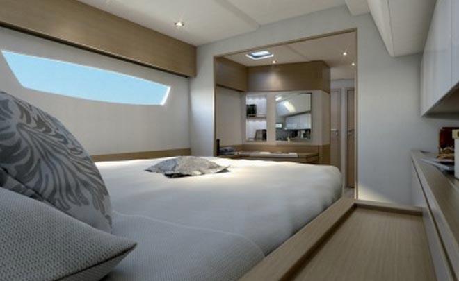 Saba 50 master cabin view ©  SW